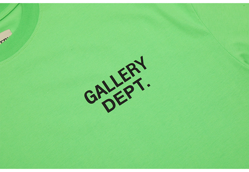 Gallery Dept Green Cotton T-Shirt