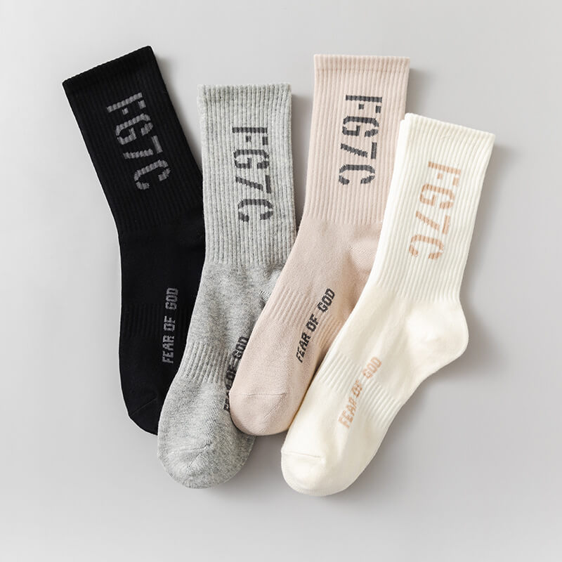 Fear of God  FG7C Vintage Alphabet Socks 2 pairs