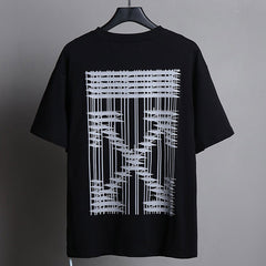 OFF WHITE Building arrow pattern T-Shirts