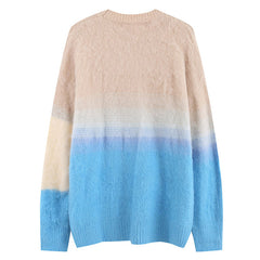 OFF WHITE jacquard monogram mohair sweater