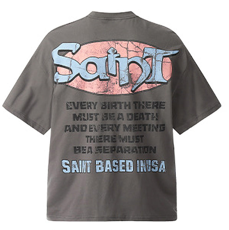 SAINT MICHAEL Skeleton Print T-Shirts