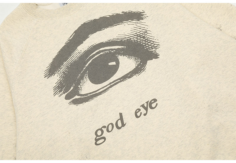 SAINT MICHAEL god eye doodle Sweatshirts