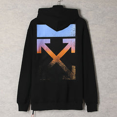 OFF-WHITE Color gradient arrow pattern Hoodies