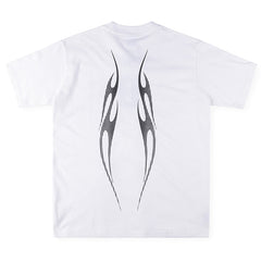 Hellstar Gradient Flame Sports Logo T-Shirt