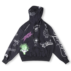 Hellstar Graffiti Hoodie