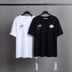 OFF-WHITE  DJ Print T-Shirts