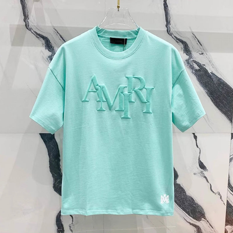 AMIRl Logo-Print Cotton T-Shirts