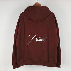 RHUDE Letter Embroidery Hoodie