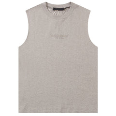 Fear Of God Flocking small letter print Sleeveless T-Shirts