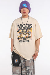 Migos x Gallery Dept. For Culture lll Three Skulls T-Shirts