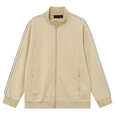 Fear Of God Essentials Stripe Splicing Jacket）