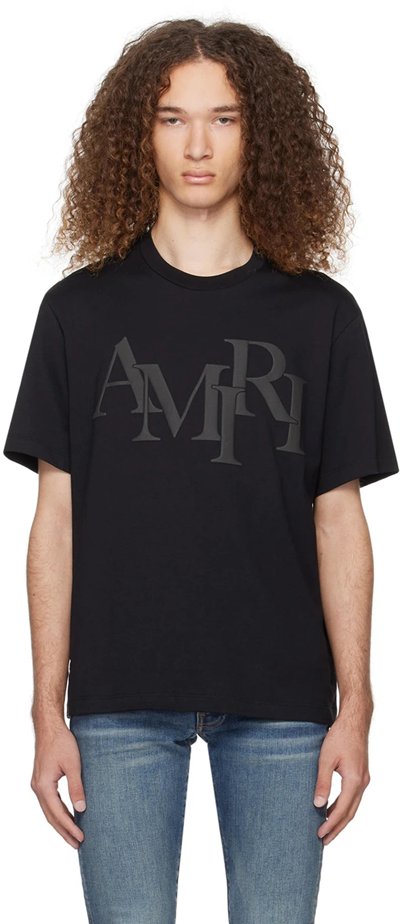 Amiri Staggered Logo T-shirt