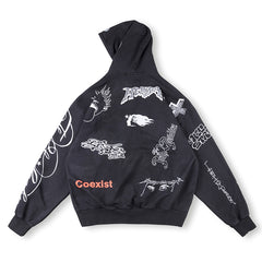 Hellstar Graffiti Hoodie