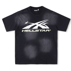 HELLSTAR Glow In The Dark Sports Logo Tee
