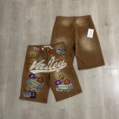 VALLEY Vale Forever 1980's Carpenter Denim Shorts