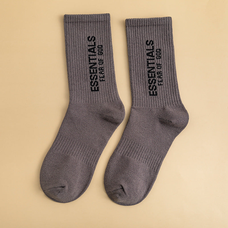 Fear Of God  ESSENTIALS Vintage Alphabet Socks 2 pairs