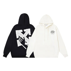 OFF-WHITE Hand Arrow Boxy Hoodies