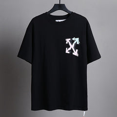 OFF-WHITE Cartoon letters pattern T-Shirts