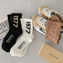 Fear Of God 1977 Vintage Alphabet Socks 3 Pairs