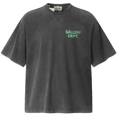 Gallery Dept.Distressed LOGO colorful print short-sleeved T-Shirt