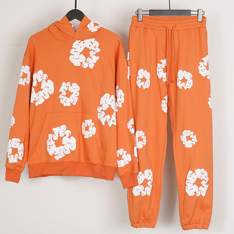 Denim Tears The Cotton Wreath Hoodie Orange