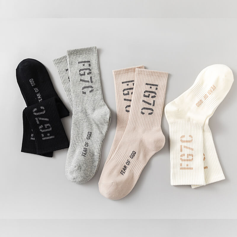 Fear of God  FG7C Vintage Alphabet Socks 2 pairs