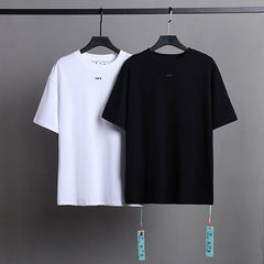 OFF WHITE Moon arrow pattern T-Shirts