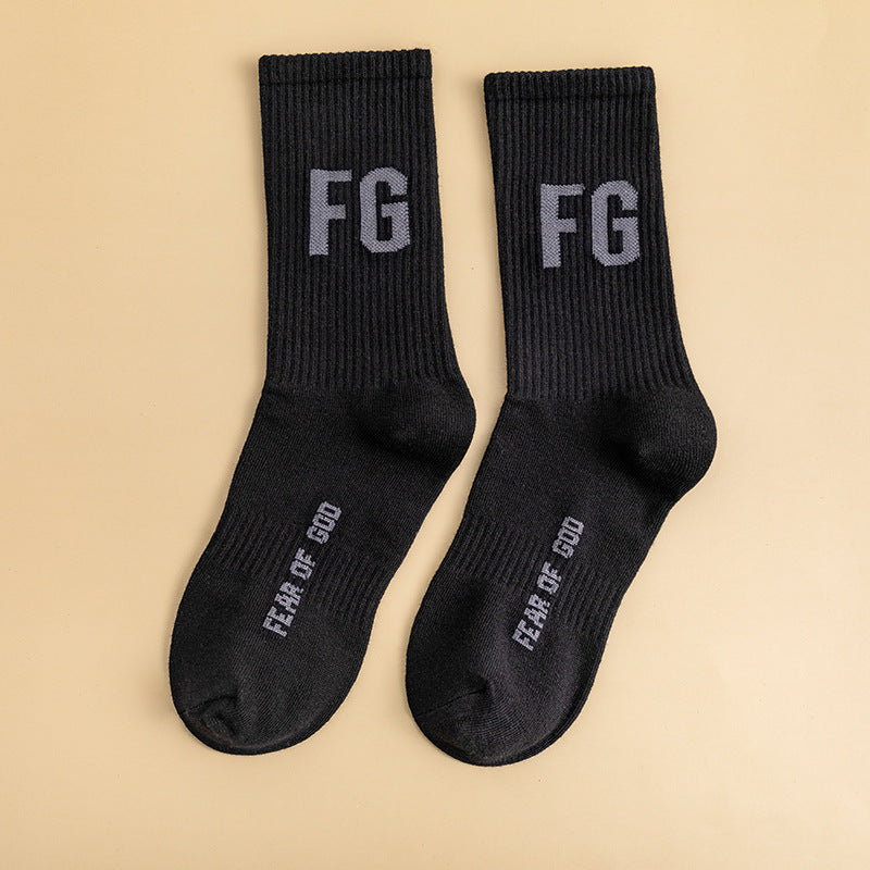 Fear of God  FG Vintage Alphabet Socks 2 pairs