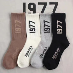 Fear Of God 1977 Vintage Alphabet Socks 2 pairs