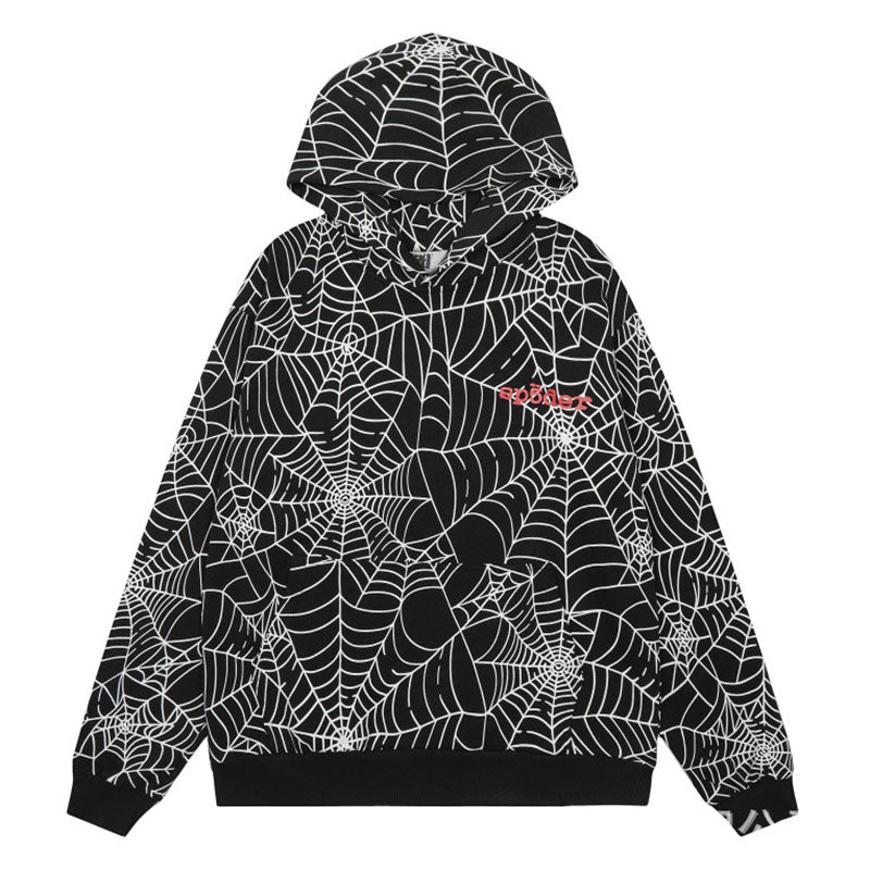 Sp5der Embroidered AOP Hoodie