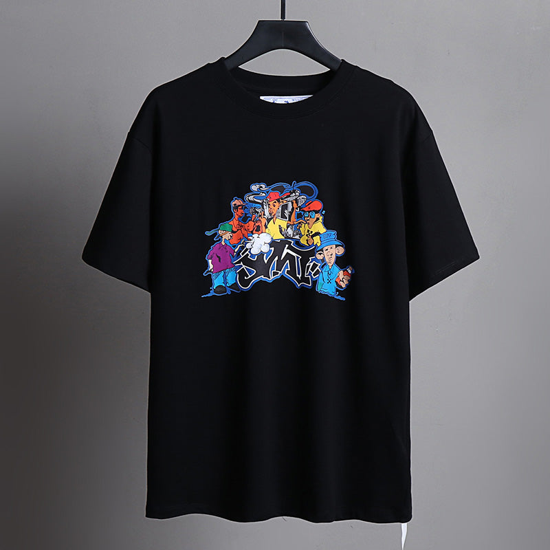 OFF-WHITE  Graff Pupp Over Skate T-Shirt