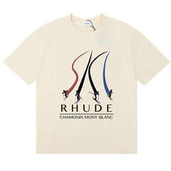 RHUDE Chamonix Mont-Blanc T-Shirts