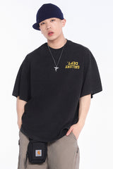 Gallery Dept. Upside Down Gold Letter Logo Print Short Sleeve