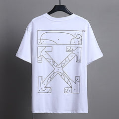 OFF-WHITE Back Arrow Pattern T-shirts