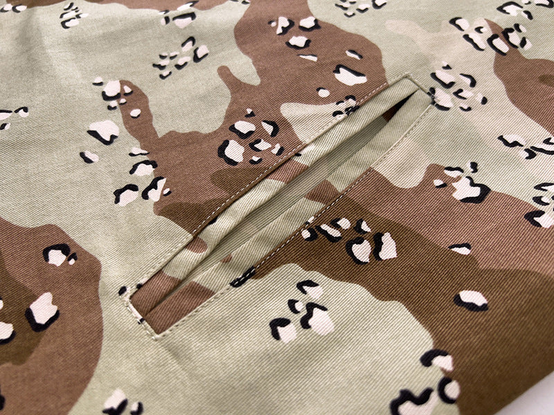 Gallery Dept. letter print camouflage coach Jacket