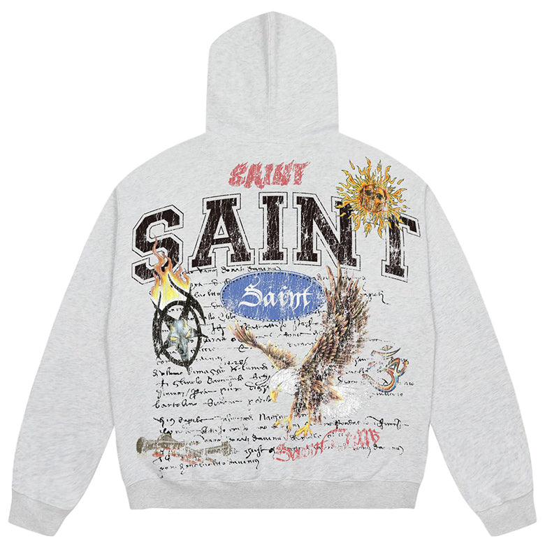 SAINT MICHAEL Cartoon pattern printing Hoodies