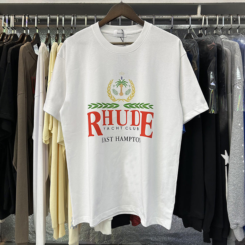 RHUDE East Hampton Crest  T-Shirts