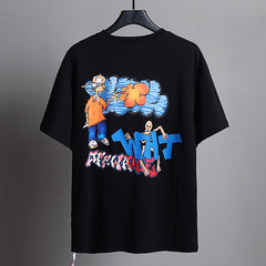 OFF-WHITE  Graff Pupp Over Skate T-Shirt