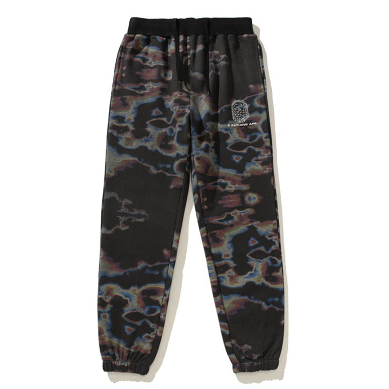 BAPE Camouflage gradient casual pants