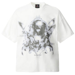 SAINT MICHAEL Japanese animation two-dimensional retro T-Shirts