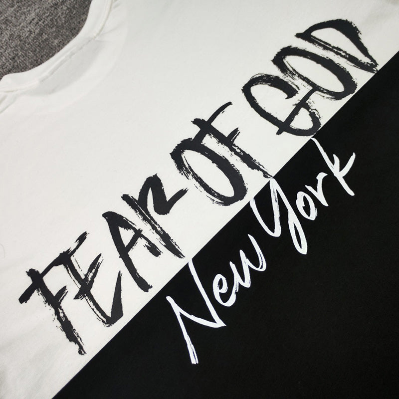 Fear Of God New York limited letters T-Shirts