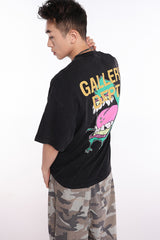 Gallery Dept Distressed Washed Mouth Monster T-Shirt