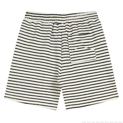 RHUDE Striped Letter Embroidered Casual Shorts