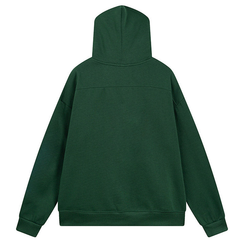 RHUDE Flocked micro-letter hoodies