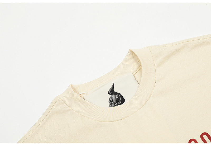 Fear Of God X RRR123 letter print short-sleeved t-shirts