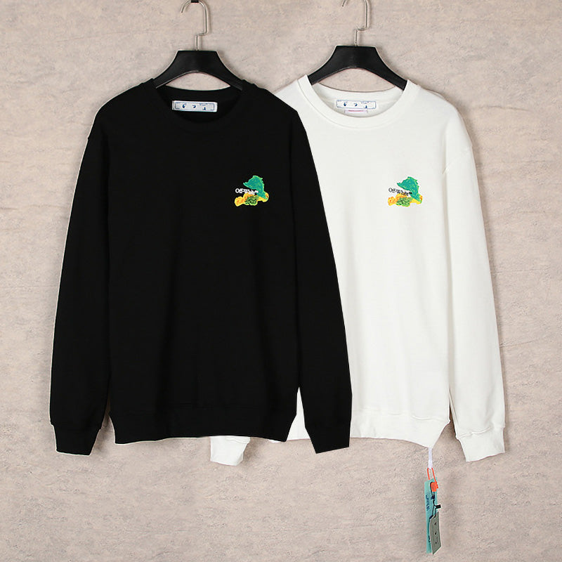 OFF WHITE Colorful Arrows Crew Neck Sweatshirts