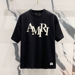 AMIRl Logo-Print Cotton T-Shirts