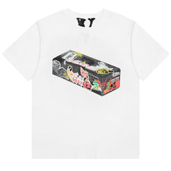 VLONE Cartoon pattern big V letter T-Shirts