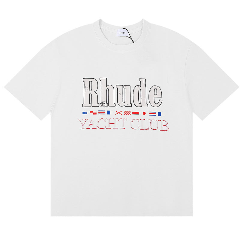 RHUDE Grand Prix logo T-Shirts