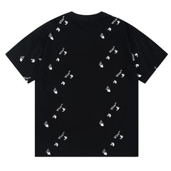 OFF-WHITE Swimming Man Logo-Print T-Shirt